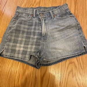 American eagle jean shorts